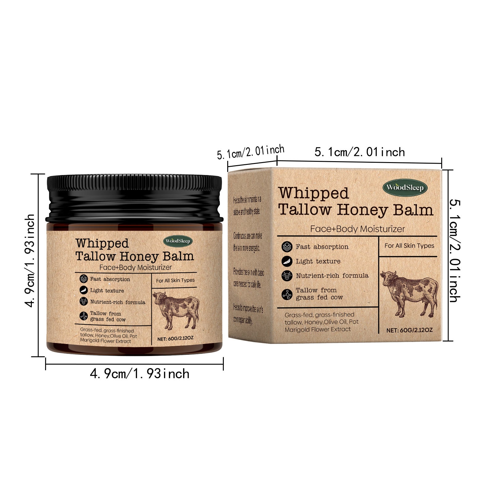 WoodSleep Beef Tallow
