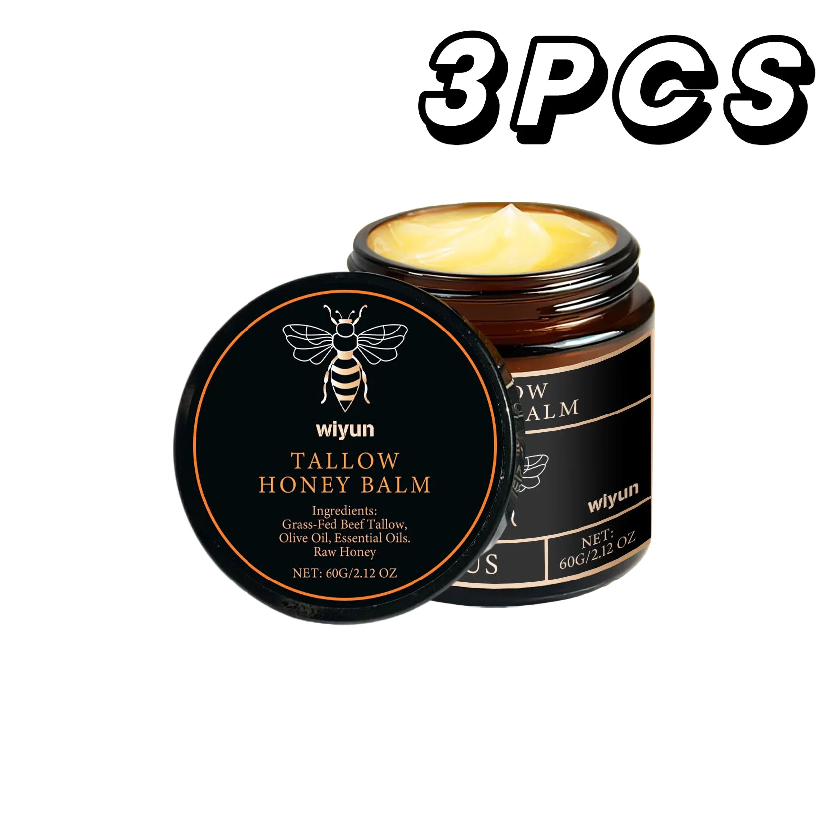 Tallow Honey Cream Glow Hydrating Skin   60g/1pcs