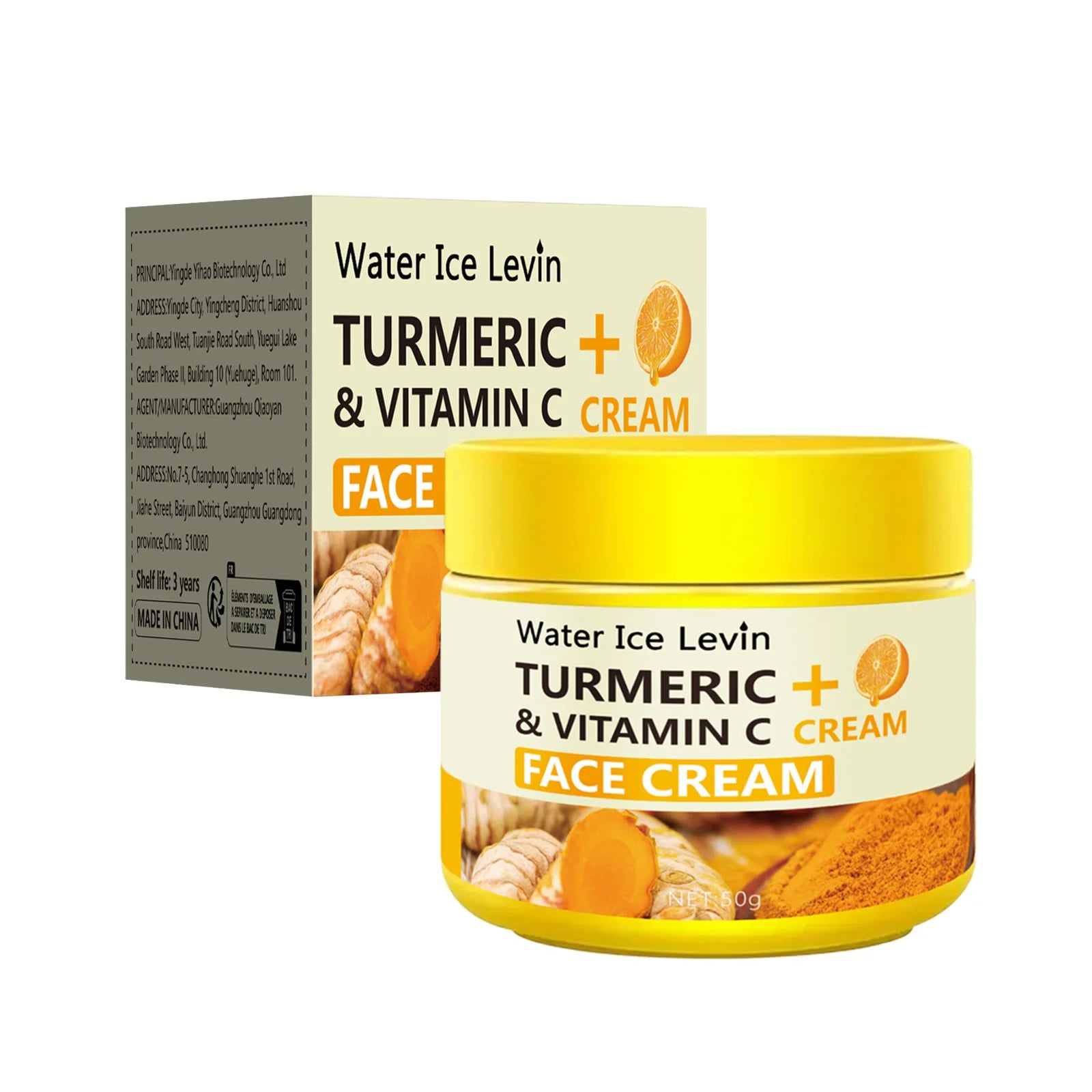 Turmeric Vitamin C Anti-Aging Cream    50g/1pcs